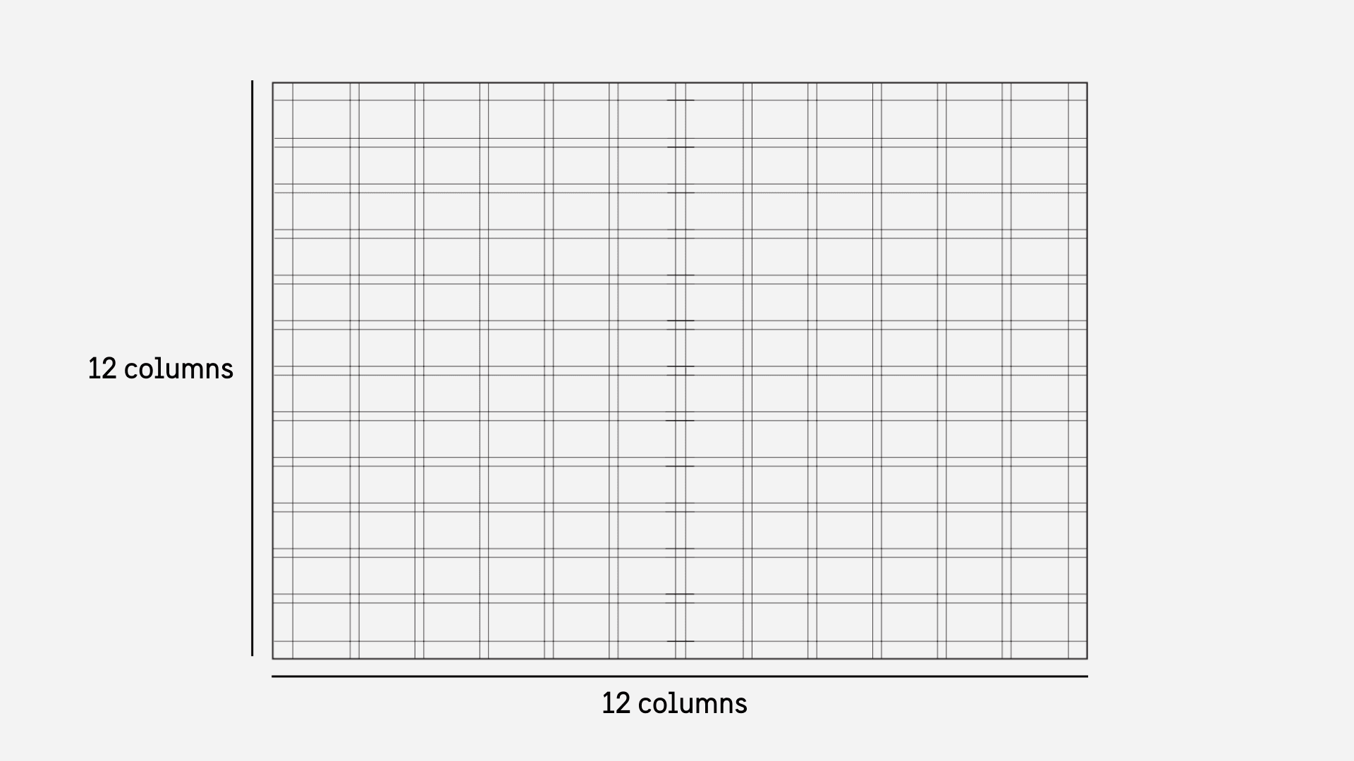 Grid in landscape format.